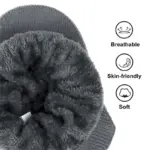 Winter Ear Protection Knitted Hat - Image 13