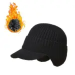 Winter Ear Protection Knitted Hat - Image 16