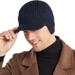 Winter Ear Protection Knitted Hat - Image 3