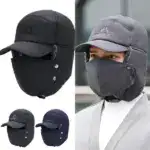 Winter Warm Facemask Cap - Image 4
