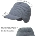 Winter Ear Protection Knitted Hat - Image 5