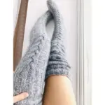 Thigh High Knit Socks - Image 5