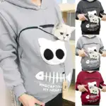 Cat Lovers Hoodie - Image 5