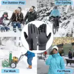 Outdoor Touchscreen Winter Gloves - Image 9